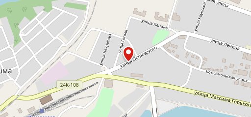 Островский паб на карте