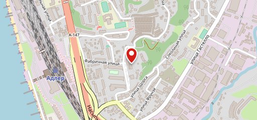 Отдел Адлер на карте