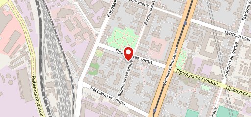 Отель Happy Inn 4* Воронежская на карте