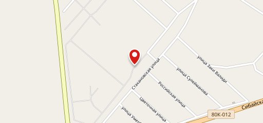 Башкирия на карте