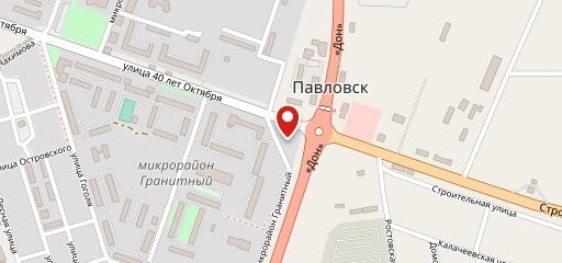 Петровский на карте