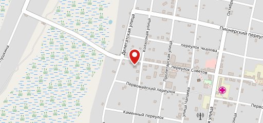 Отель столовая №1 на карте