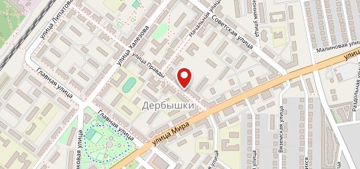 Отель Виктория на карте