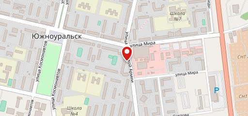 Овощи и фрукты на карте