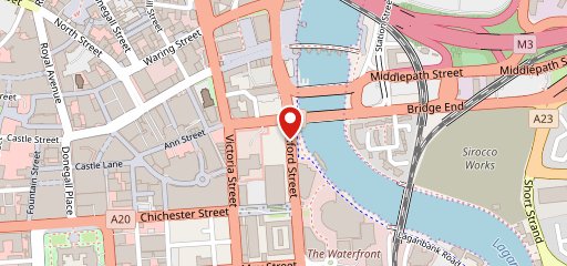OX Belfast на карте