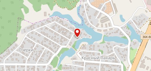 Озерки на карте
