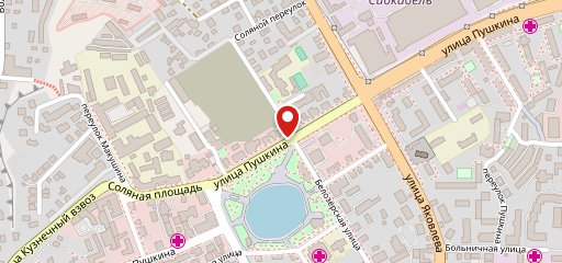 Ozero гриль на карте