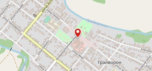 Озеро Моховатое на карте