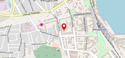 Паб на Советской на карте