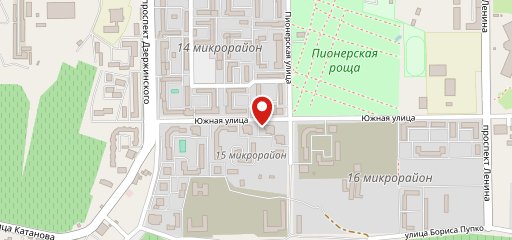 Паб пинта на карте