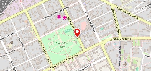 Паб "Пятница" на карте