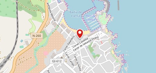 Restaurant Pacu Pacu Port de Llançà - Alt Empordà - Girona на карте