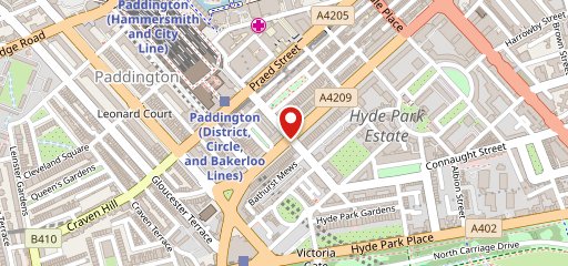 Paddington Café на карте