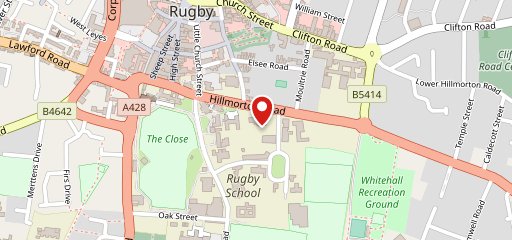 Paddox Fish Bar Hillmorton Rugby на карте