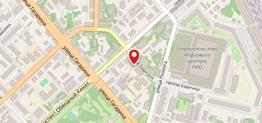 Падик на карте