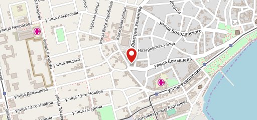 Paffинад на карте