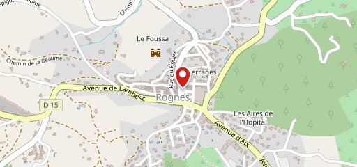 Boulangerie de la Pain-Bêche de Rognes • Pâtisserie & Restauration на карте