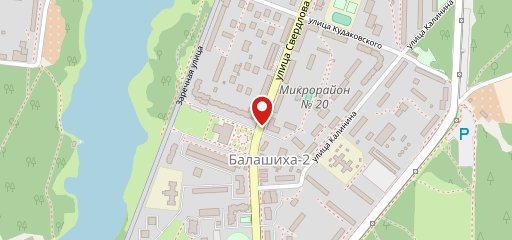 Палатка „Мороженное” на карте