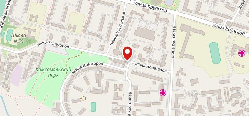 Палитра вкуса на карте