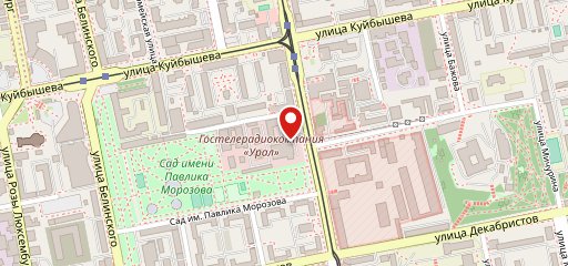 Палитра вкуса на карте