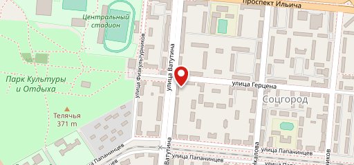 Пальма на карте