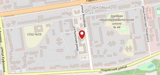 Пальма на карте