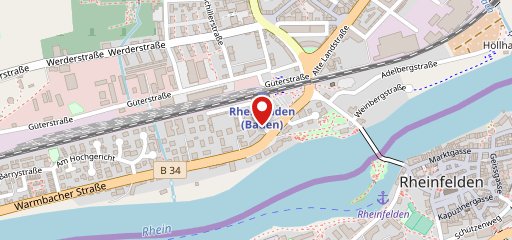 Palmencafé Lamano - Rheinfelden (Baden) на карте