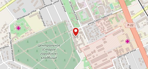 Память, кафе на карте