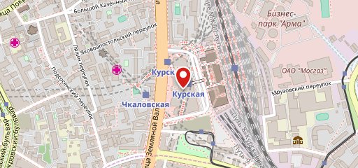 Пан круассан на карте