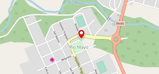 Panadería Río Mayo на карте