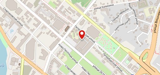 Блинная на карте