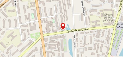 Панда и журавль на карте