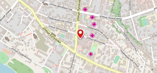 Панда на карте