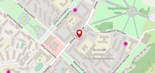 Панда на карте