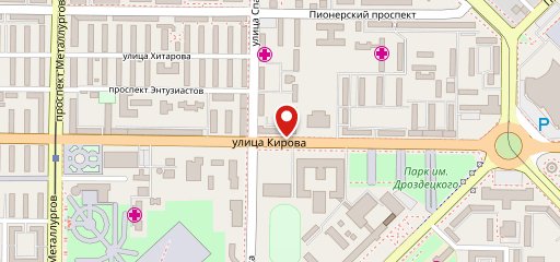 Панда на карте