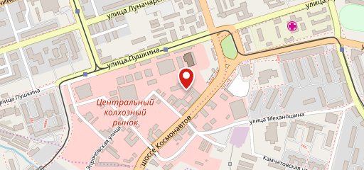 Панда на карте