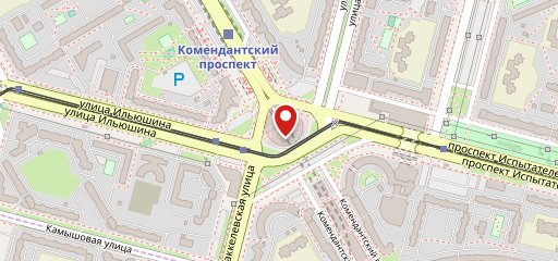 Панда на карте