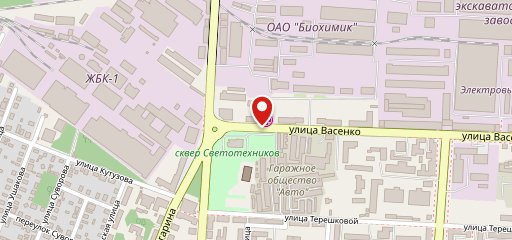 Панда на карте
