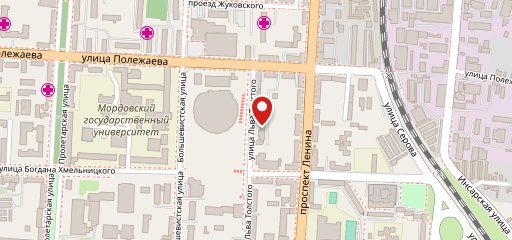 Панда на карте