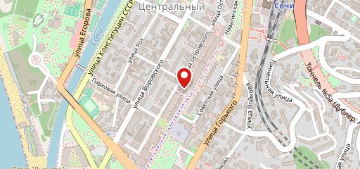 Панда на карте