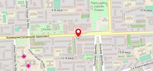 Панда на карте