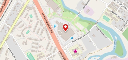 Панда на карте