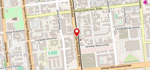 Пандок на Жукова на карте