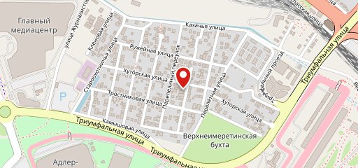 Пандора Суши на карте