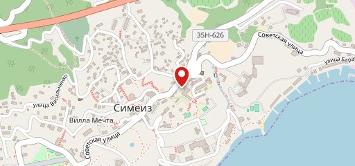 Panoramic Cafe Sea Diva на карте