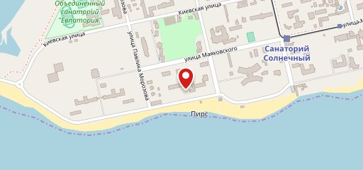 Пансионат "Солнечный" на карте