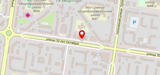 Пантера на карте