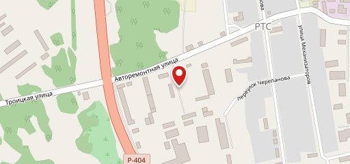 Парвана, кафе на карте