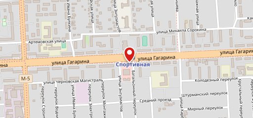 Папа пекарь, служба доставки на карте