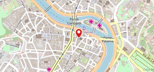Papa Re - Trastevere на карте